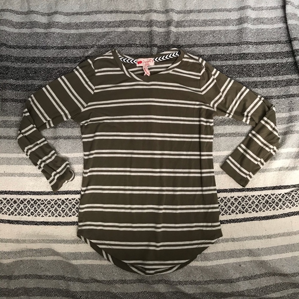 Girls Striped Top